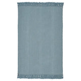 SORTSÖ Rug, flatwoven, light blue