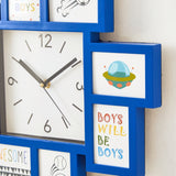 Era Wall Clock with Photo Frame