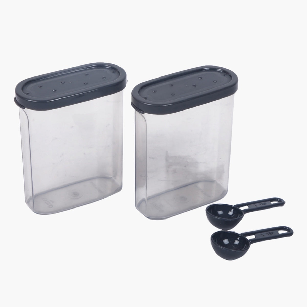 Elite 2-Piece Kitchen Container Set with Spoon