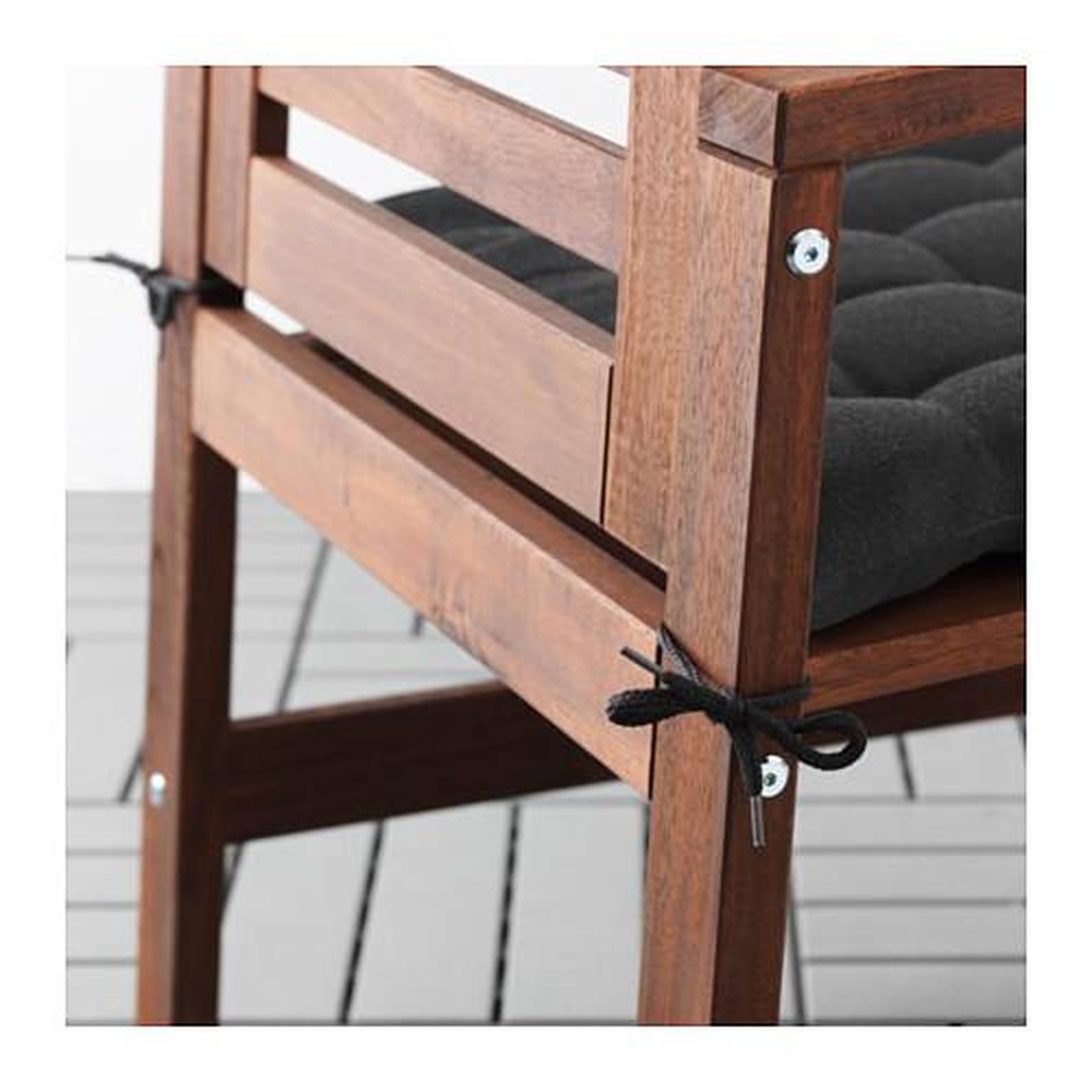 HÅLLÖ garden chair cushion black , best fits for your sitting comfort, IKEA chair cushions available in Pakistan at homesop.com - we have the largest collection of homebox IKEA products in Pakistan - with easy return, exchange & refund policy's