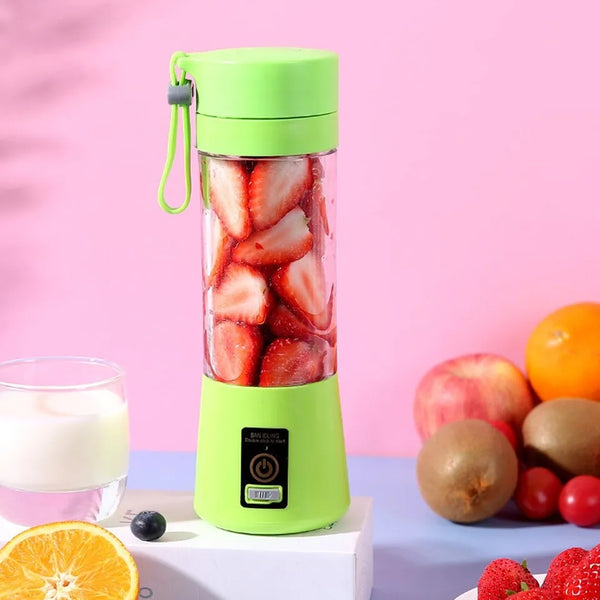 Portable and Rechargeable Battery juice Blender HomesopSolutions