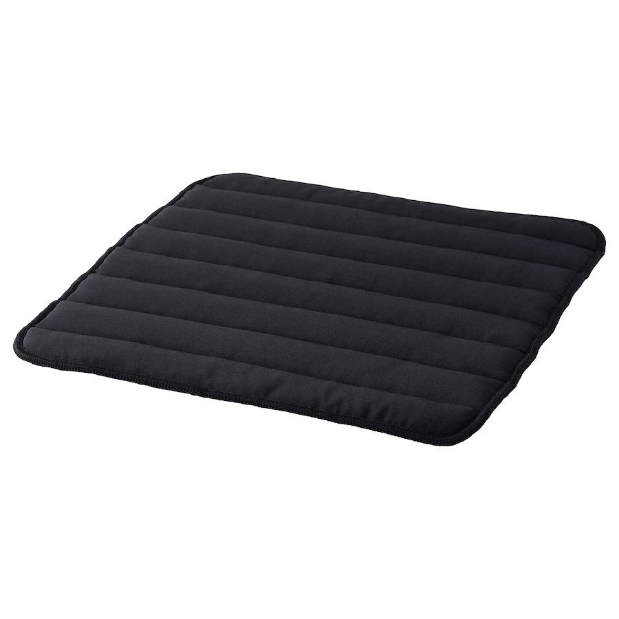 HERDIS Chair cushion, black