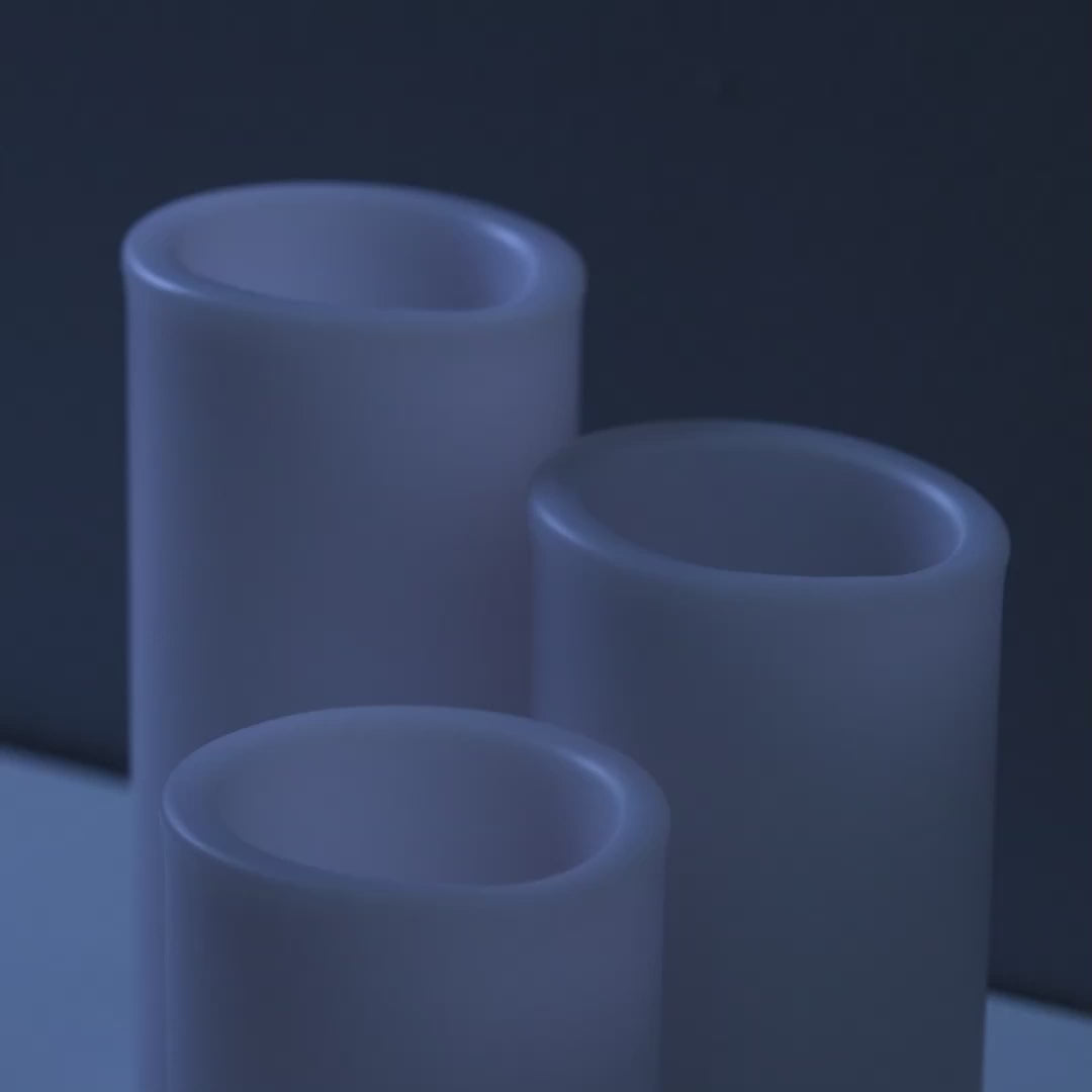 ÄDELLÖVTRÄD
LED block candle, set of 3