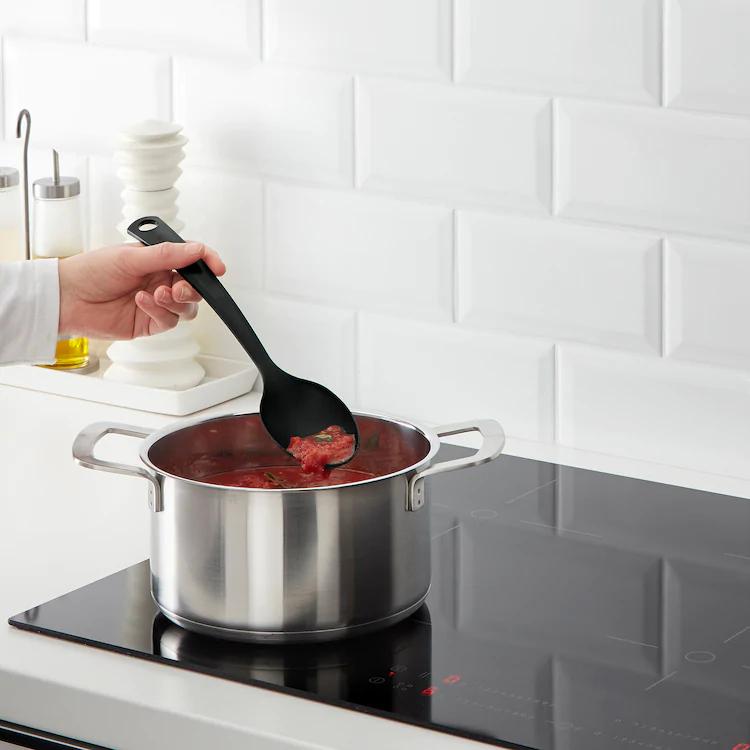 GNARP
3-piece kitchen utensil set, black