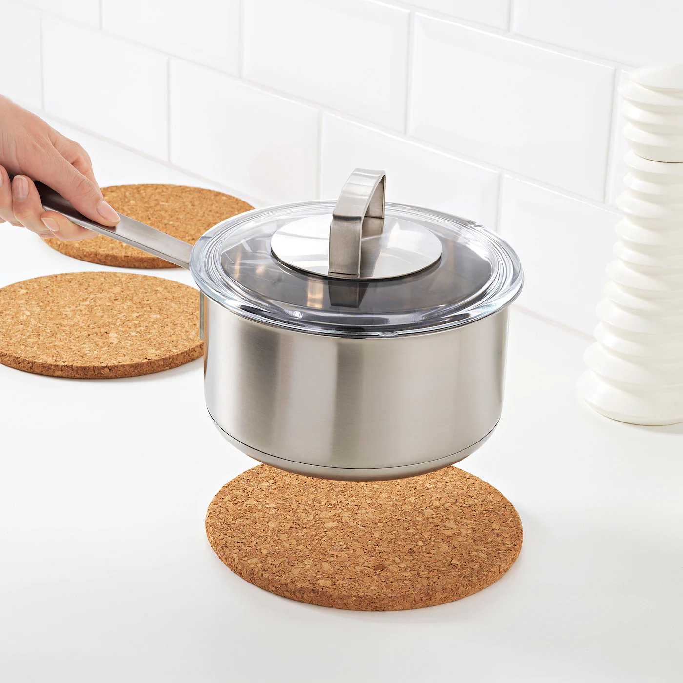 HEAT
Pot stand, cork, 19 cm