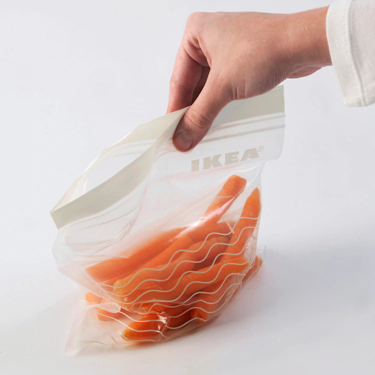 ISTAD
Resealable bag, yellow /white x50