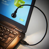 JANSJÖLED USB lamp, black