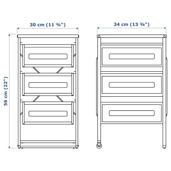 LENNART
Drawer unit, white