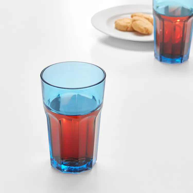 POKAL Drinking Glass, blue