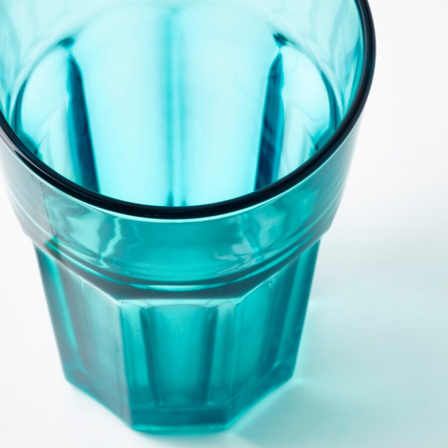 POKAL Drinking Glass, blue