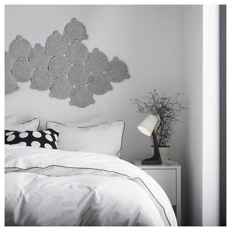 SVALLET Work Lamp - Dark Grey/White