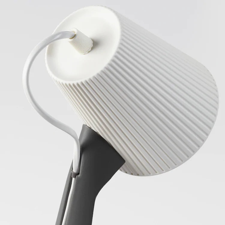SVALLET Work Lamp - Dark Grey/White