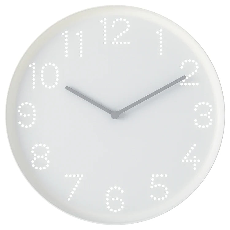 TROMMA Wall clock, white