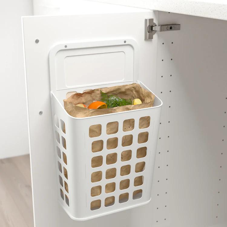 VARIERA
Waste bin, white10 l
