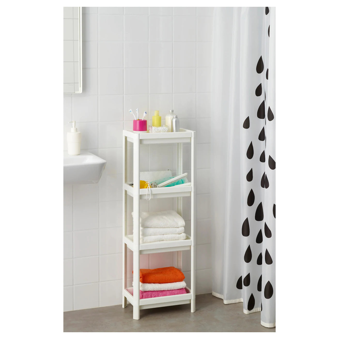 VESKEN Shelf 4 unit