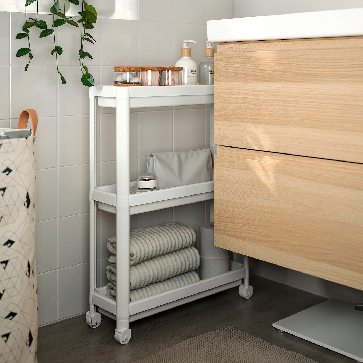 VESKEN
Trolley, black