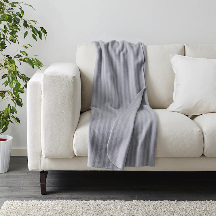 VITMOSSA
Throw, grey 120x160 cm