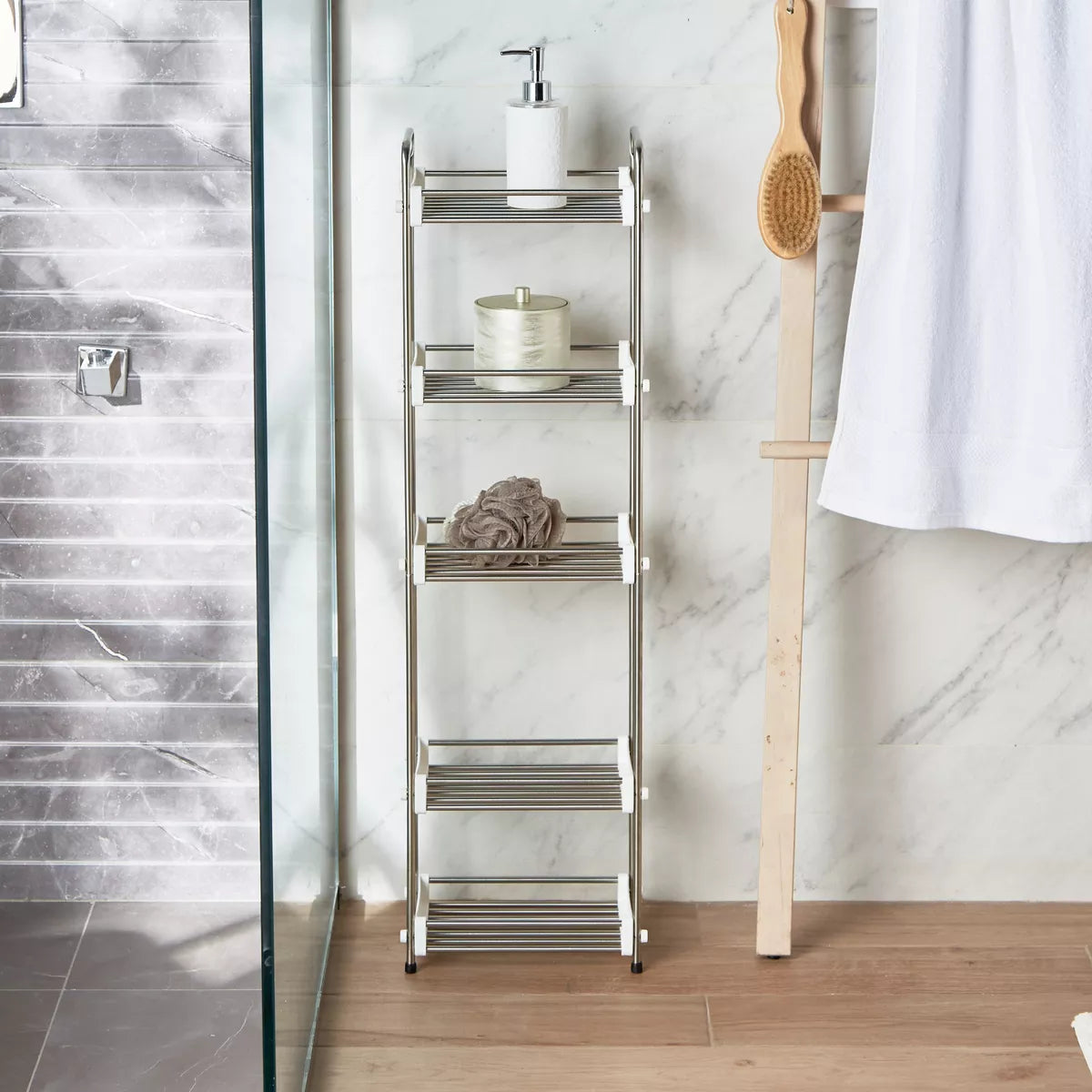 Perry 5-Tier Bath Rack