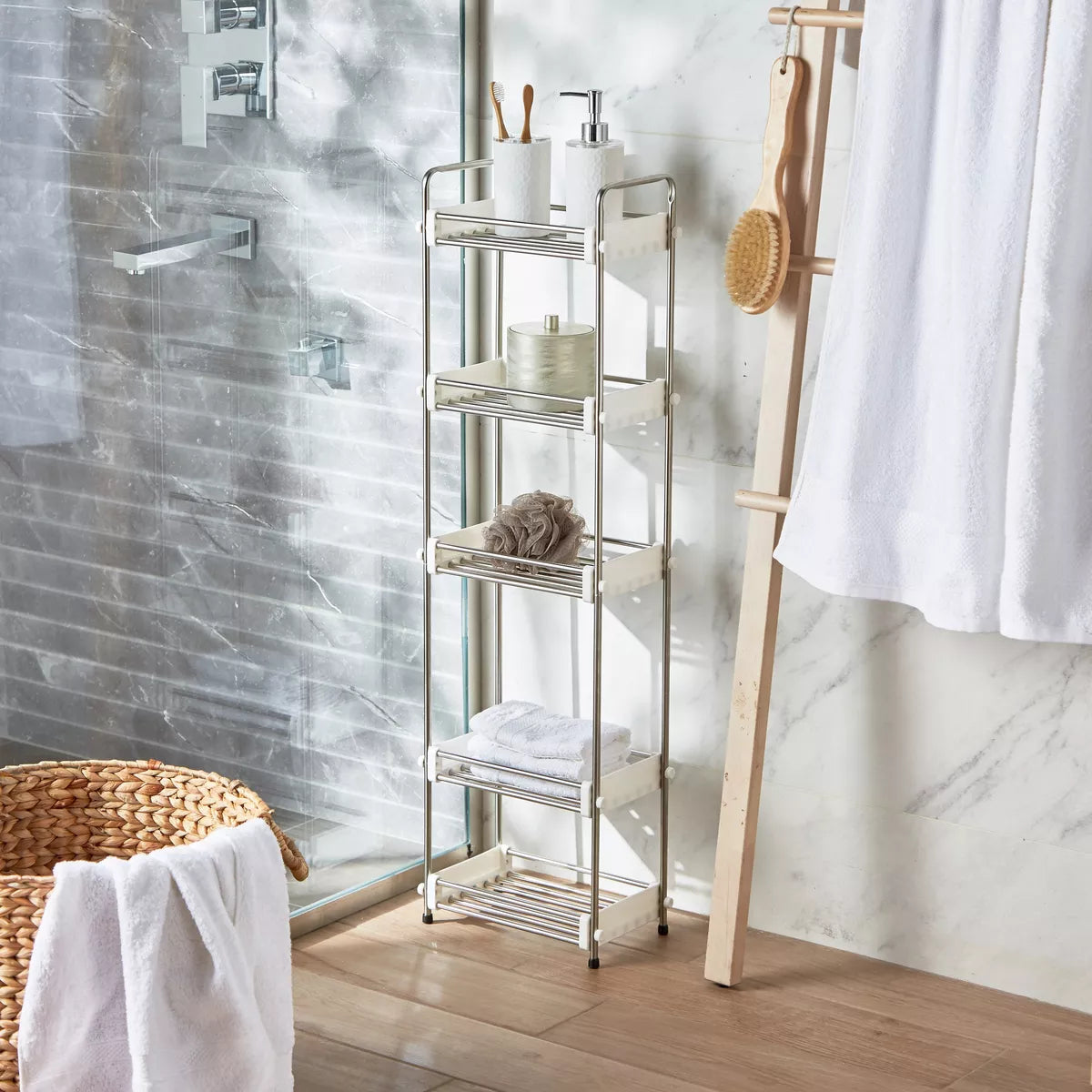 Perry 5-Tier Bath Rack