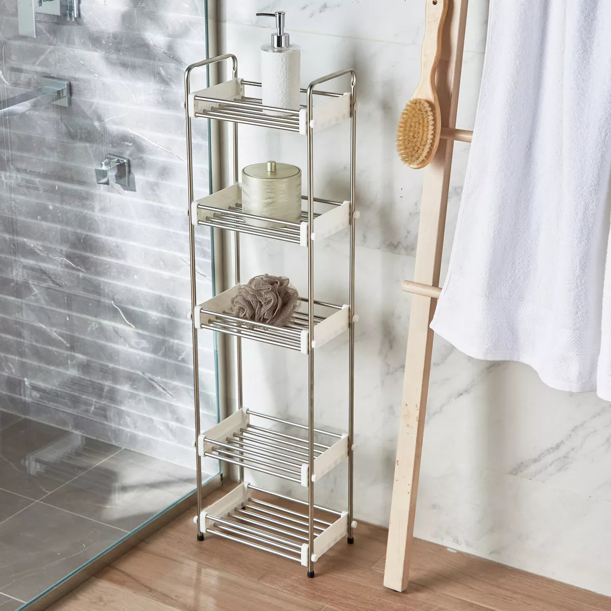 Perry 5-Tier Bath Rack