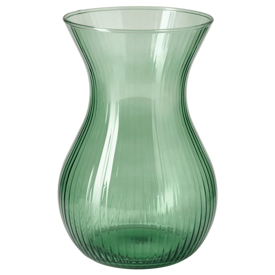 ROSENMÅS
Vase, green, 18 cm
