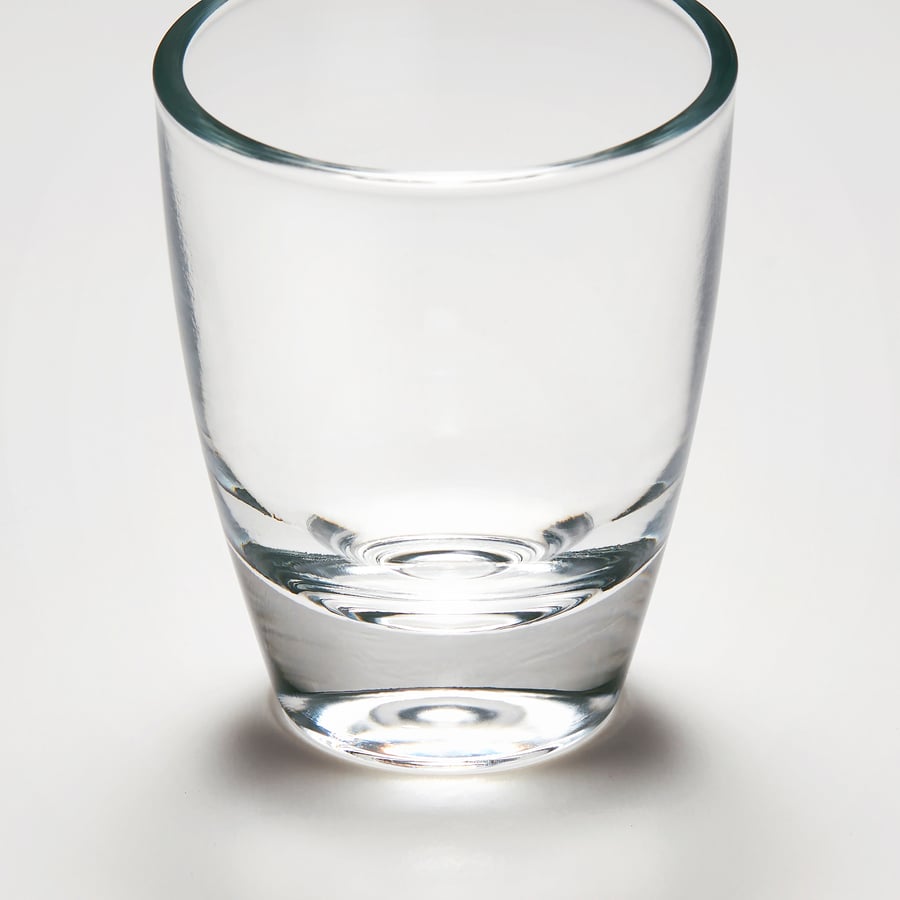 HUMLAFISK Snaps glass, clear glass, 3.0 cl