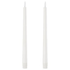 SMÅLOM
LED taper candle, battery-operated white