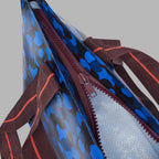 SPJUTSÖ
Carrier bag, blue patterned