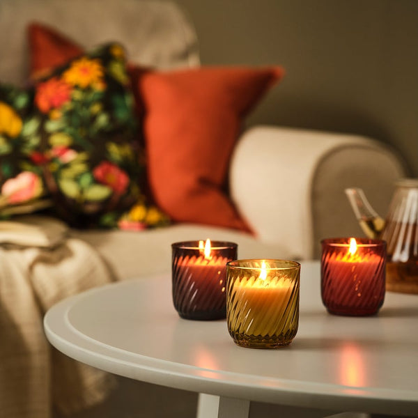 TÖRNFÅGEL
Scented candle in glass, Vanilla mixed