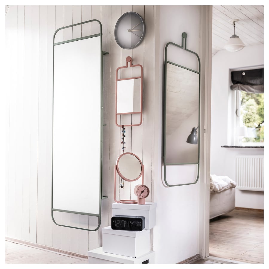 BONDTOLVAN
Alarm clock, analog/pale pink