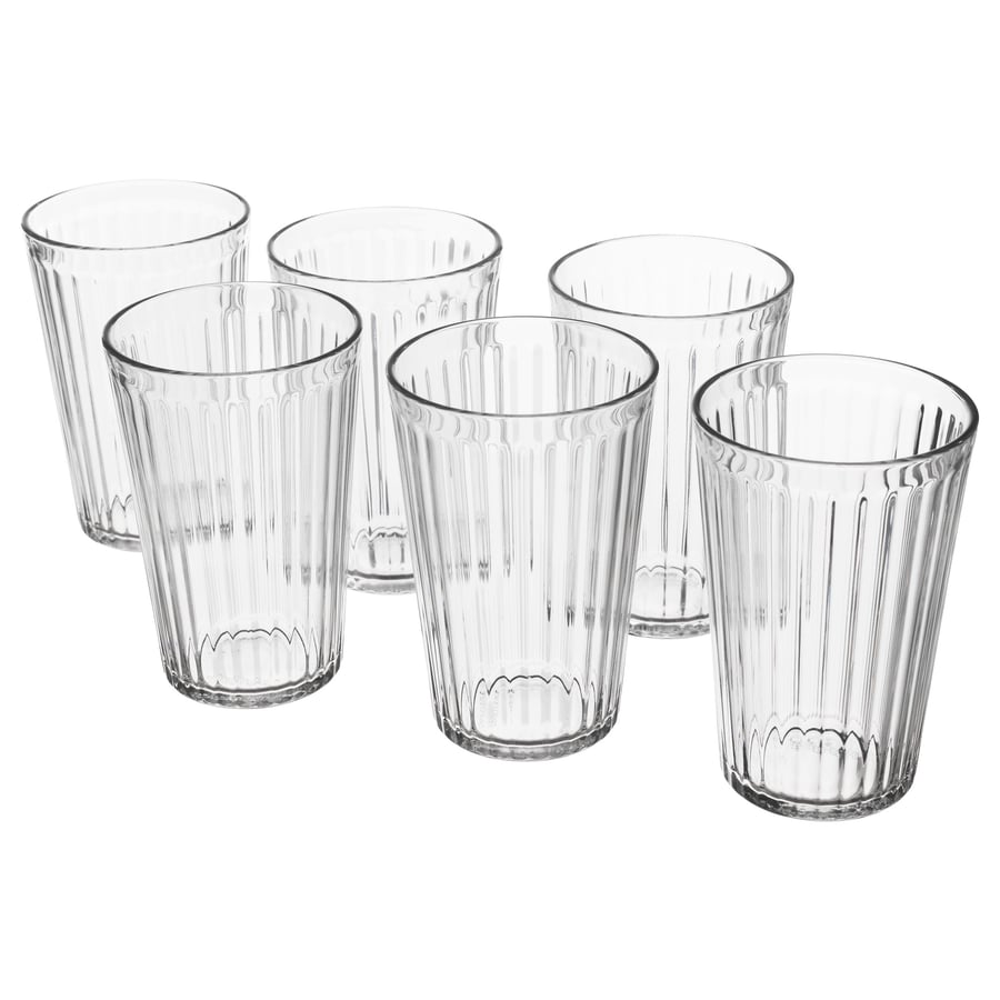 VARDAGEN
Glass, clear glass, 43 cl