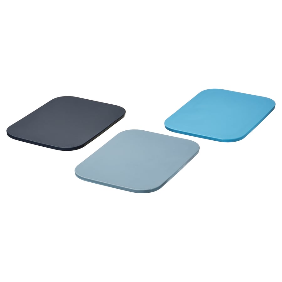 IKEA 365+
Chopping board, black-blue grey-blue/light blue