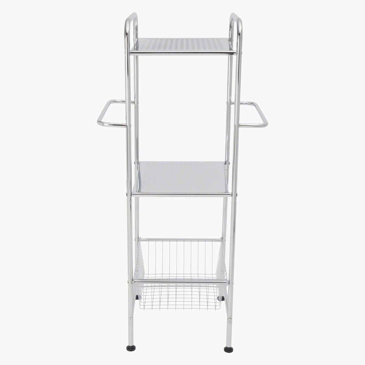 Stella 3-Tier Engraved Bathroom Storage Rack