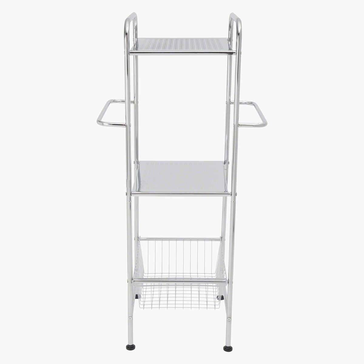 Stella 3-Tier Engraved Bathroom Storage Rack