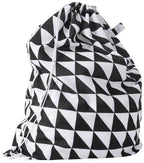 IKEA bathroom toy storage net white, black