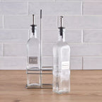 Jephen 2-Piece Oil and Vinegar Bottle Set - 500 ml