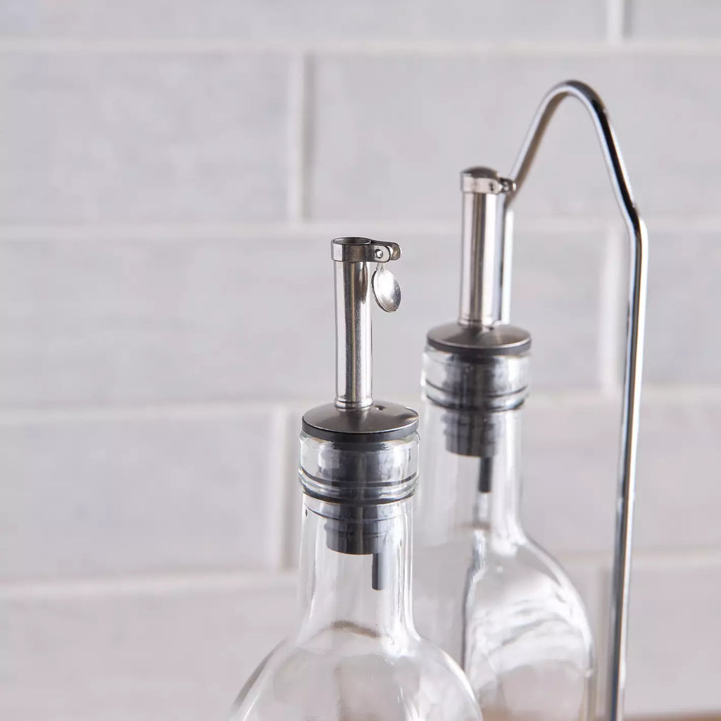 Jephen 2-Piece Oil and Vinegar Bottle Set - 500 ml