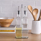 Jephen 2-Piece Oil and Vinegar Bottle Set - 500 ml