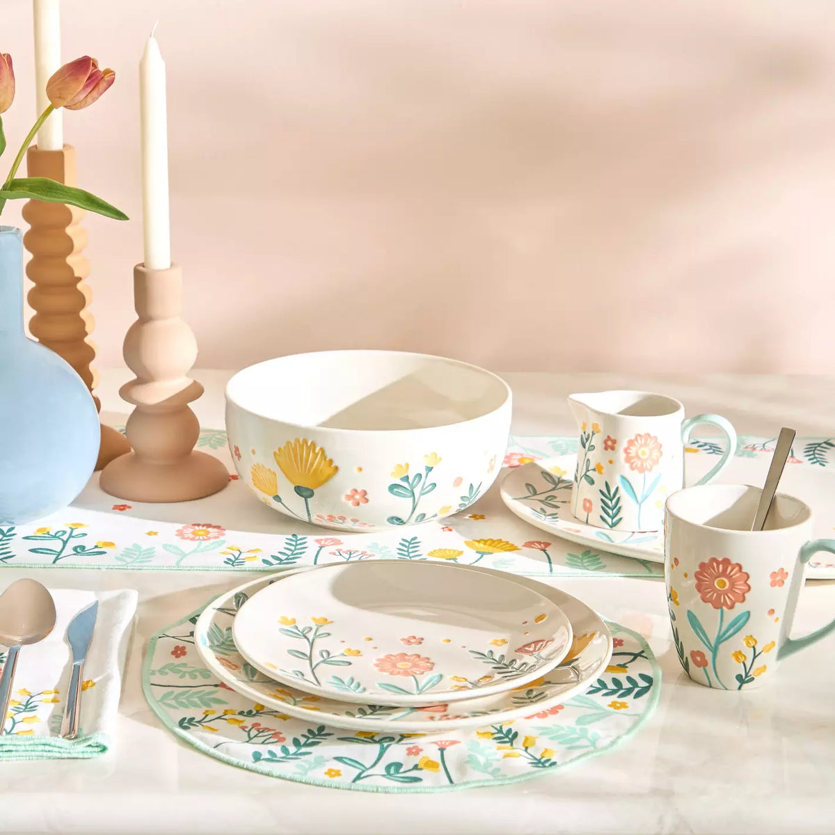 Heidi Ceramic Serving Bowl - 22 cm