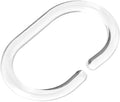ingsjon Shower Curtain Rings, Clear, Set of 12