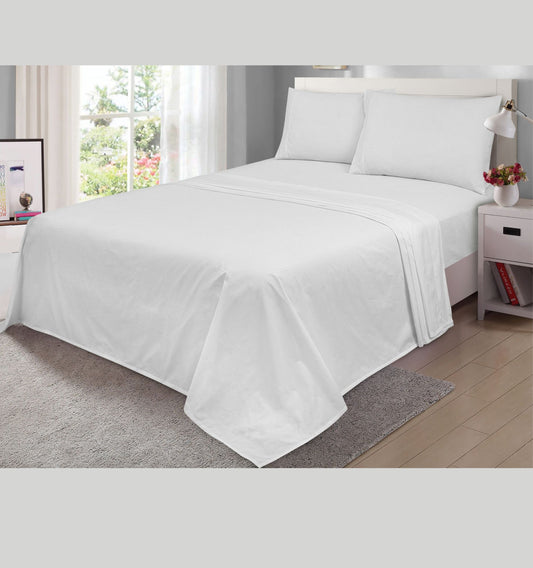 White bedsheet