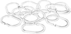 ingsjon Shower Curtain Rings, Clear, Set of 12