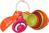 Seven-Piece Multicolor Measuring Cup Set