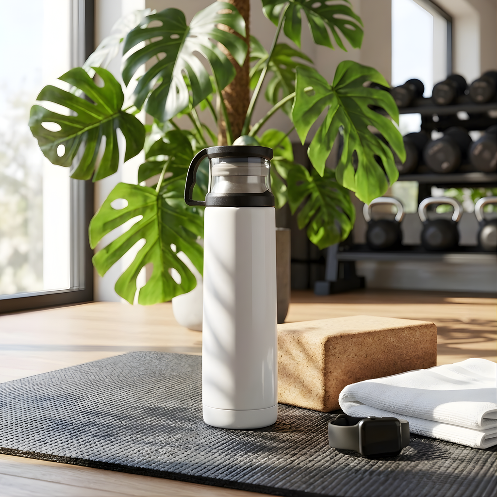 Ambarella Vacuum Bottle with mug cap - 500 ml