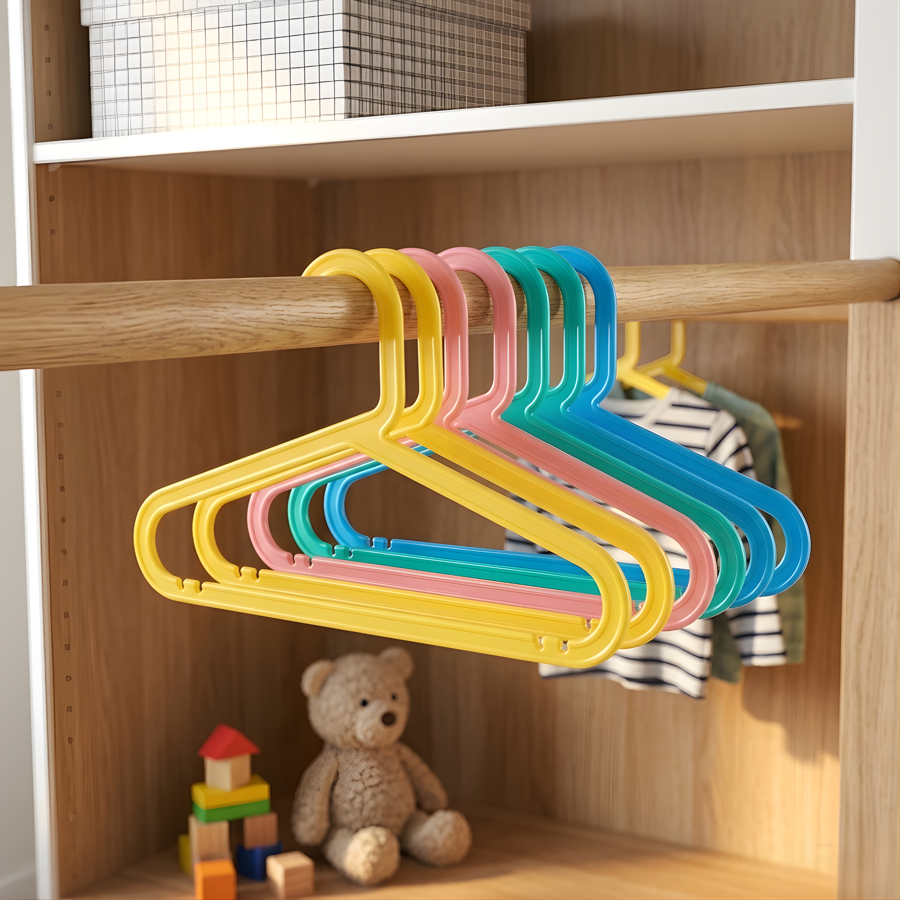 BAGIS Children's coat-hanger, mixed colours