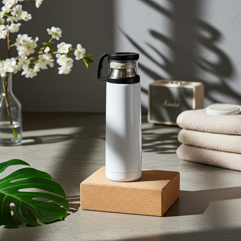Ambarella Vacuum Bottle with mug cap - 500 ml