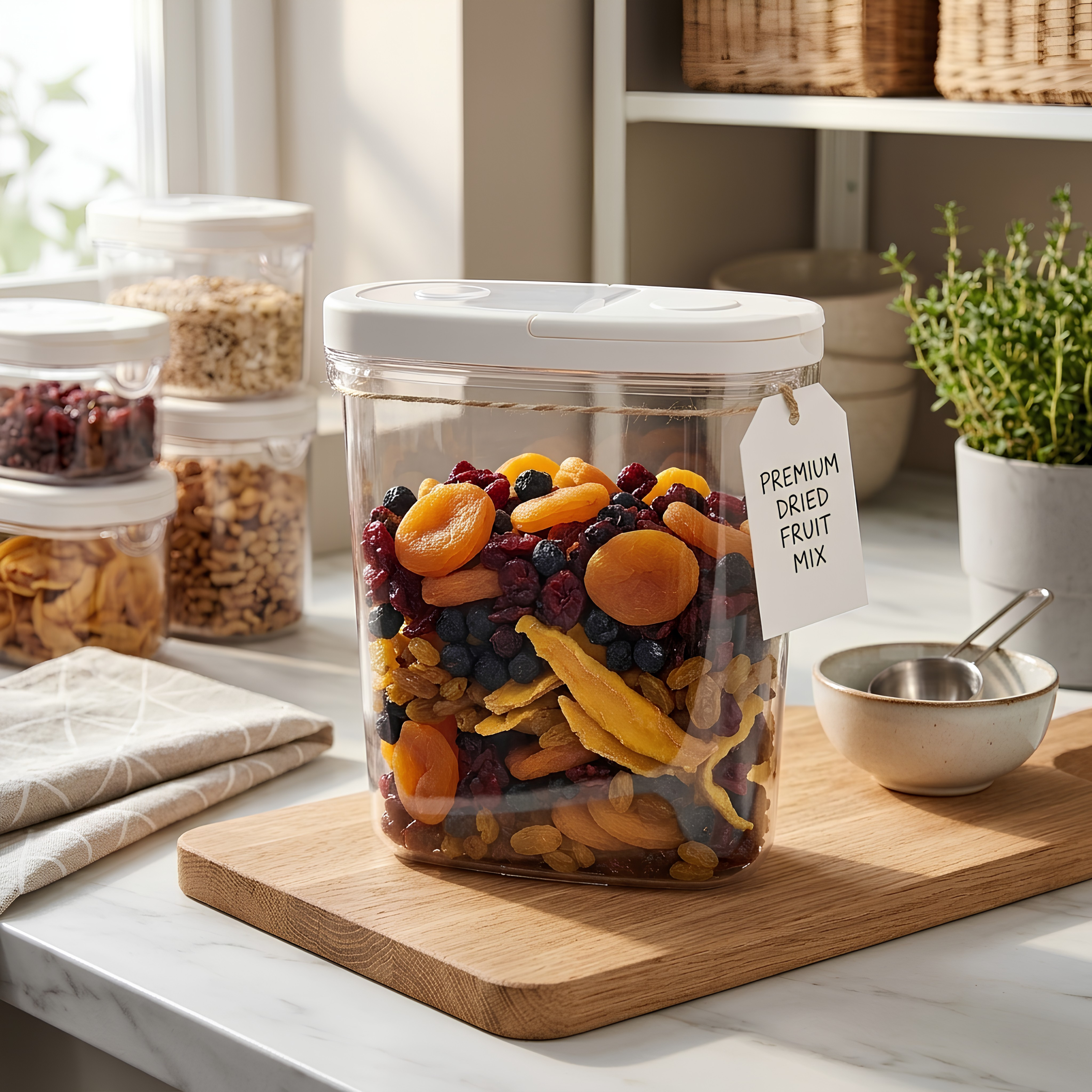 IKEA 365+Dry food jar with lid, transparent