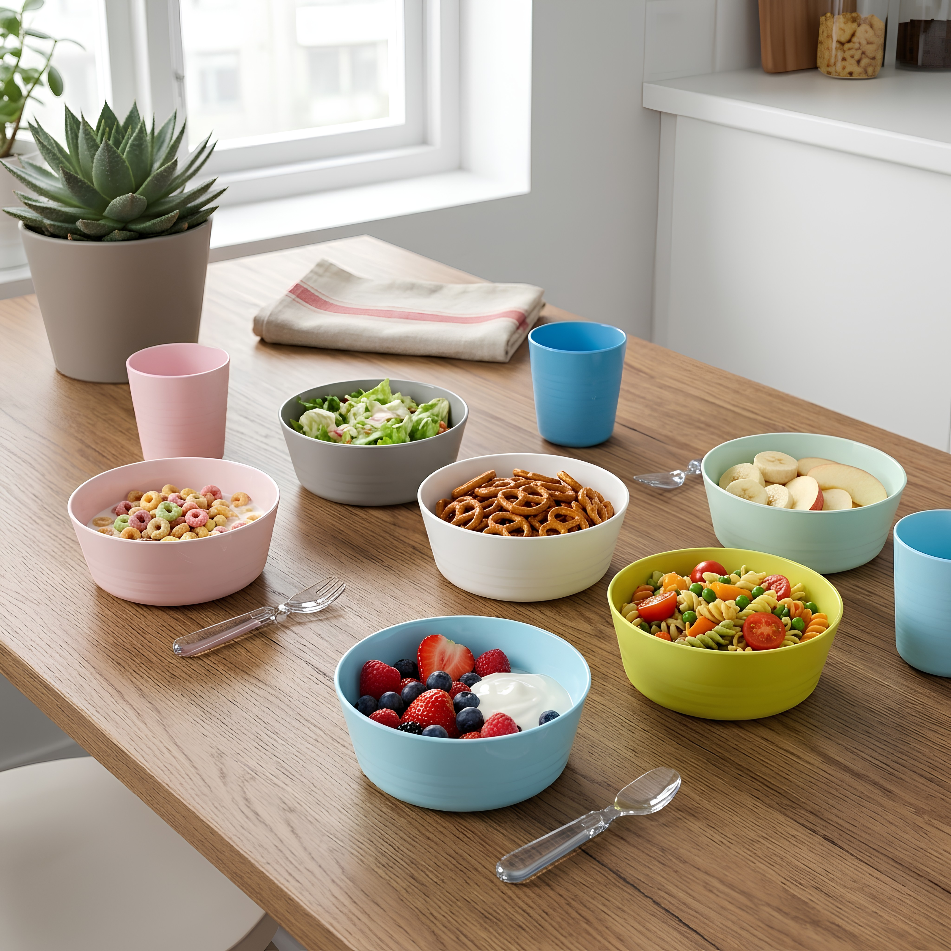 KALAS Bowl, Multicolour/6 Pack
