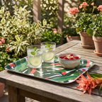SOMMARLIV Serving Tray, multicolour