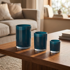 BLANDANDE candle holder, set of 3